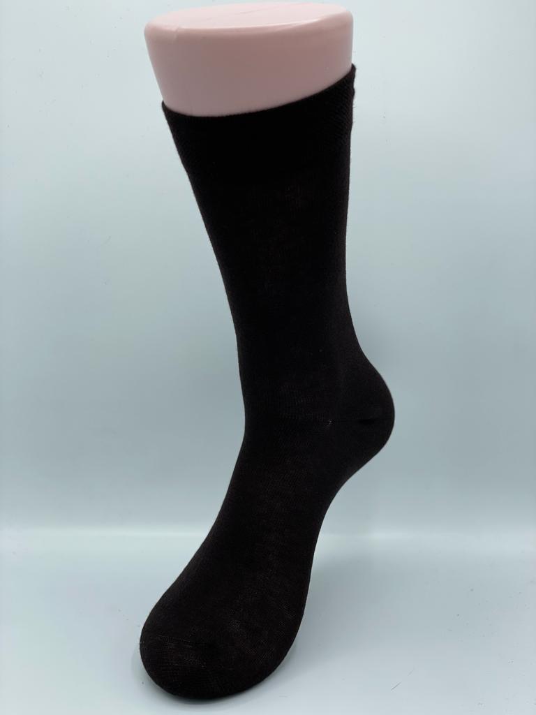 Calcetín vestir de hilo extrafino puño confort sin costura - Imagen 3