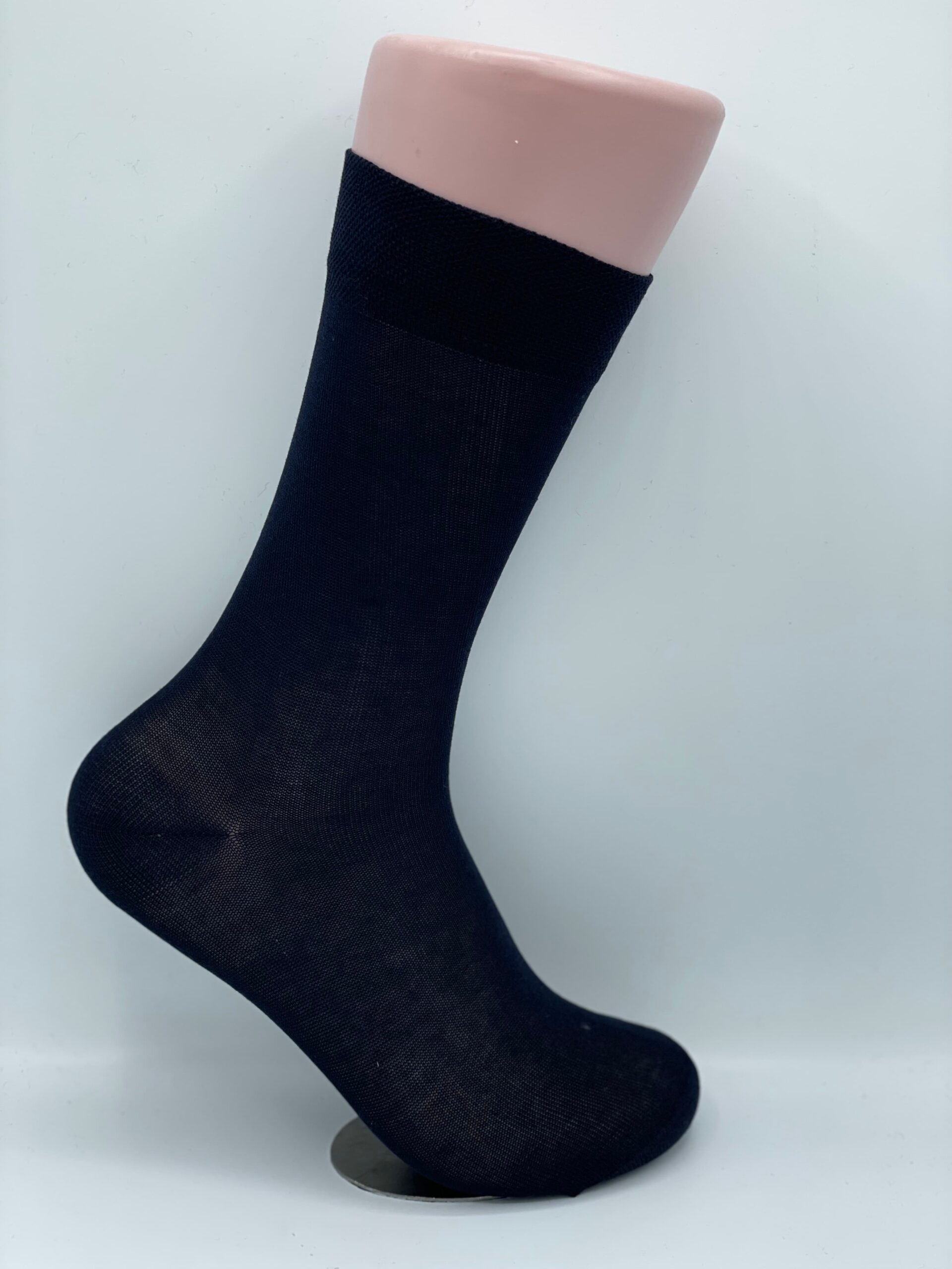 Calcetín vestir de hilo extrafino puño confort sin costura - Imagen 14