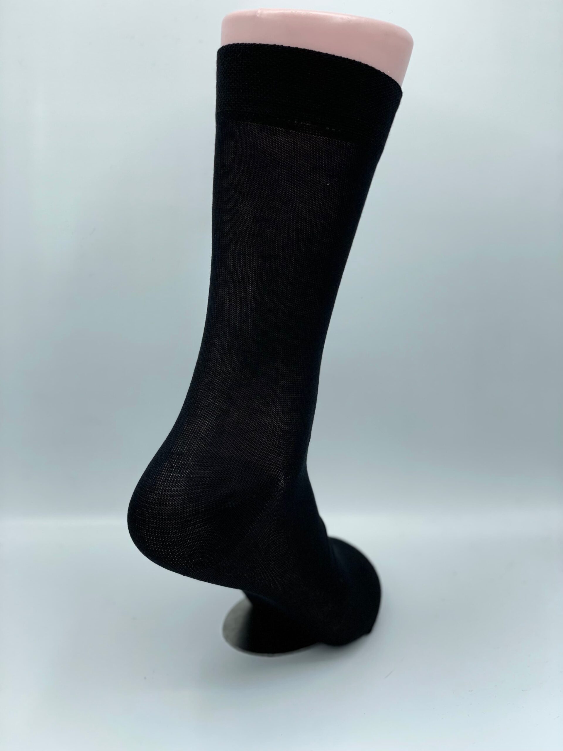 Calcetín vestir de hilo extrafino puño confort sin costura - Imagen 7