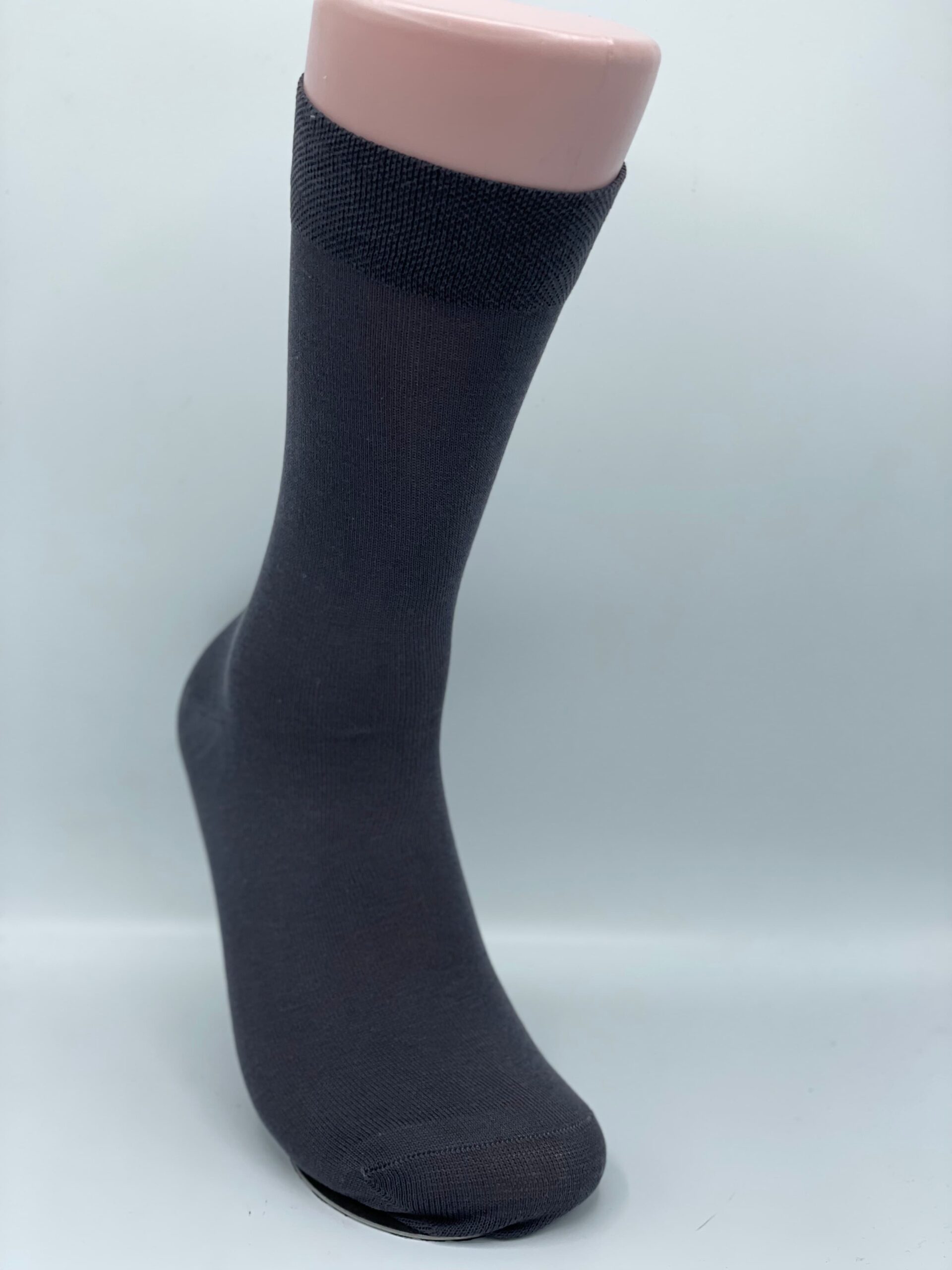 Calcetín vestir de hilo extrafino puño confort sin costura - Imagen 11