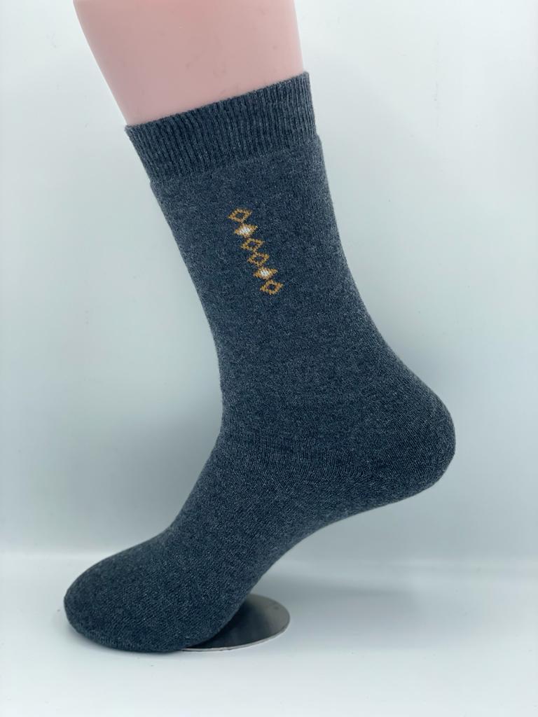 Calcetín fantasía de hombre algodón térmico extra gordo , extra elástico - Imagen 2